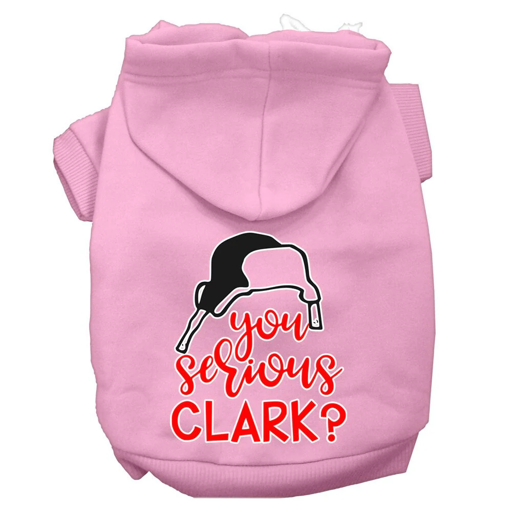 Christmas Pet Hoodie Screen Printed, "You Serious Clark?" - Image 8