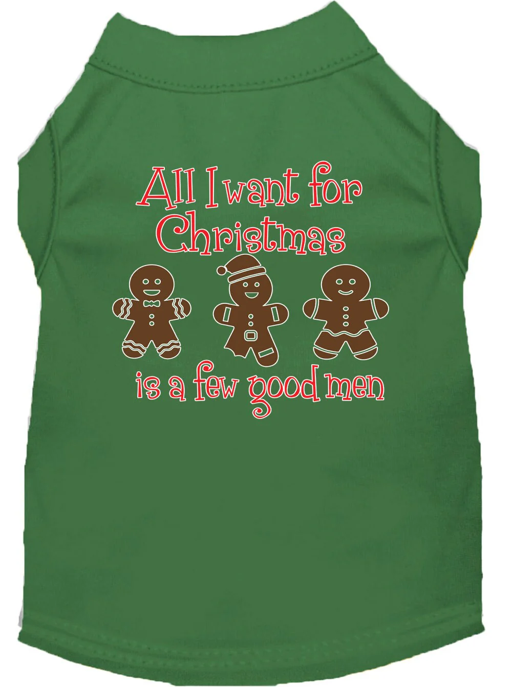 Christmas Pet Shirt "All I Want For Christmas Is A Few Good Men" - Image 5