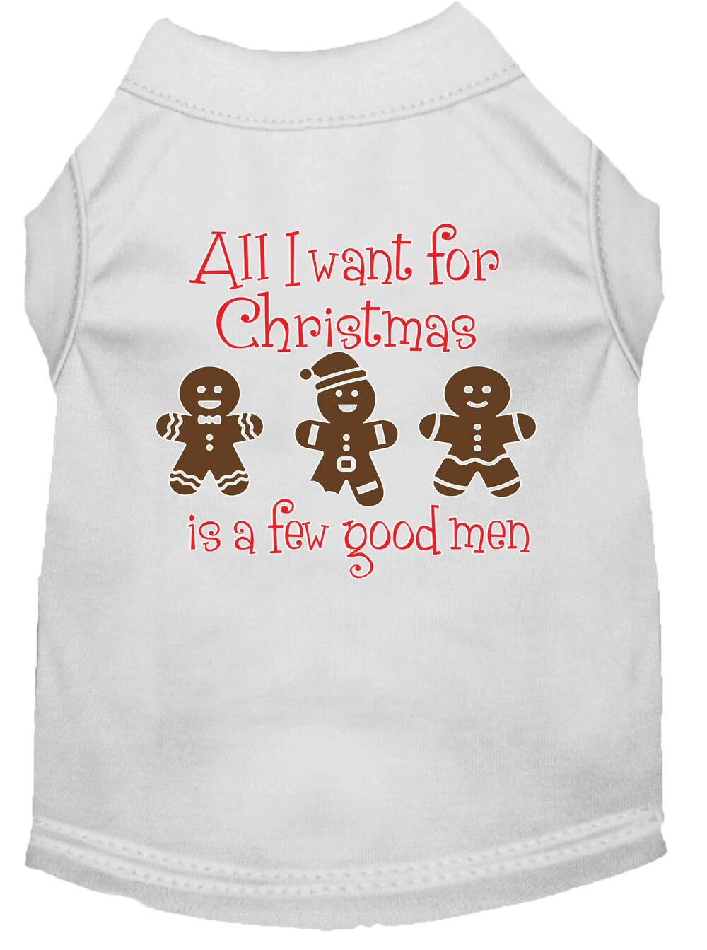 Christmas Pet Shirt "All I Want For Christmas Is A Few Good Men" - Image 8