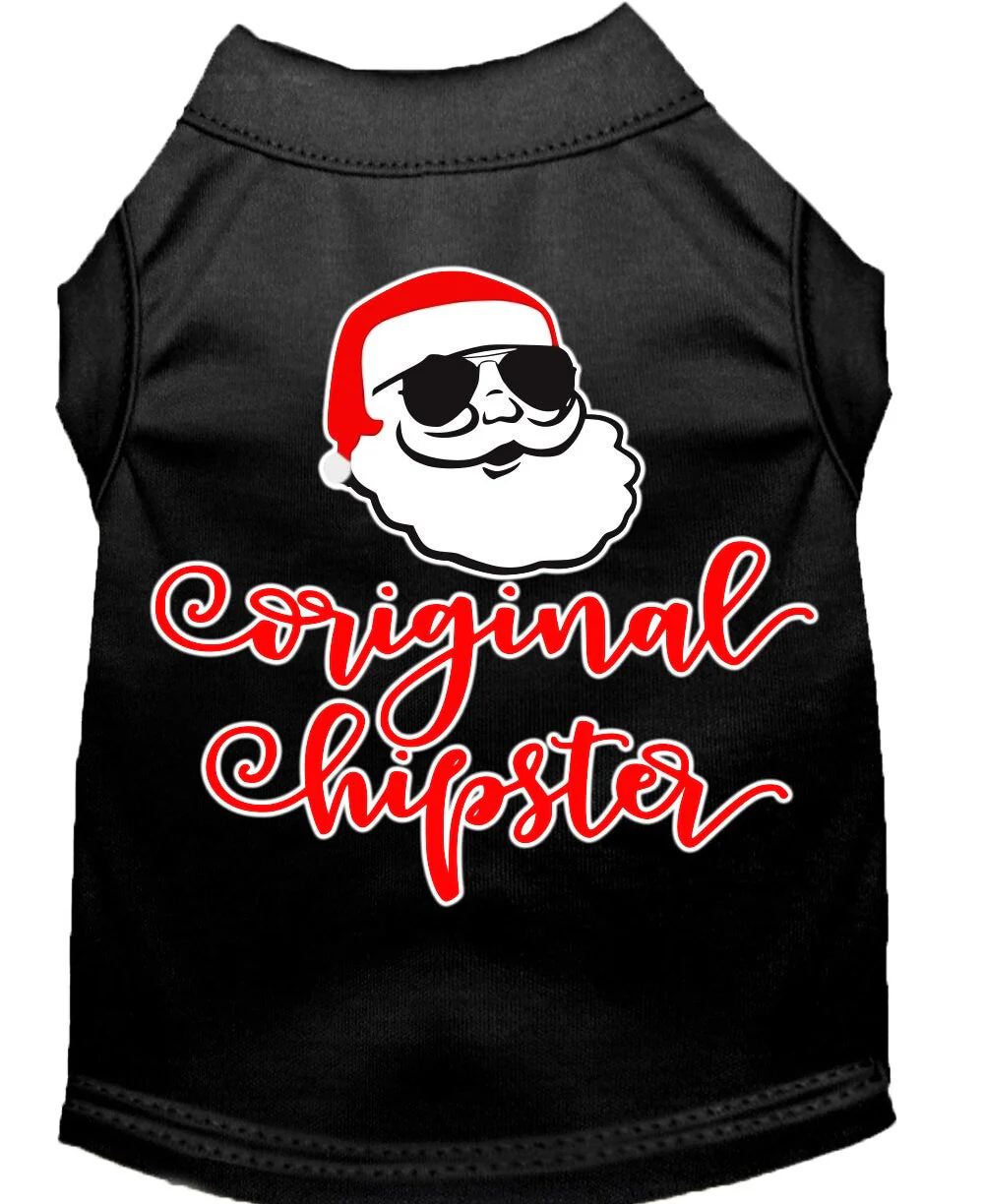 Christmas Pet Shirt "Original Hipster" - Image 3