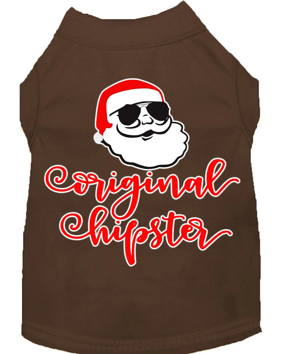 Christmas Pet Shirt "Original Hipster" - Image 5