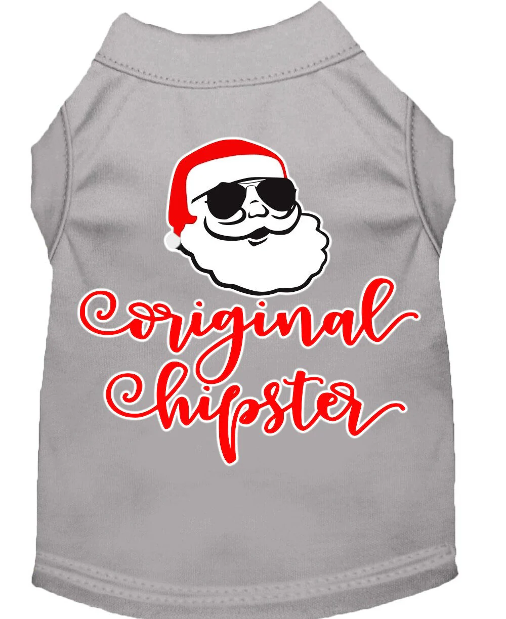 Christmas Pet Shirt "Original Hipster" - Image 7