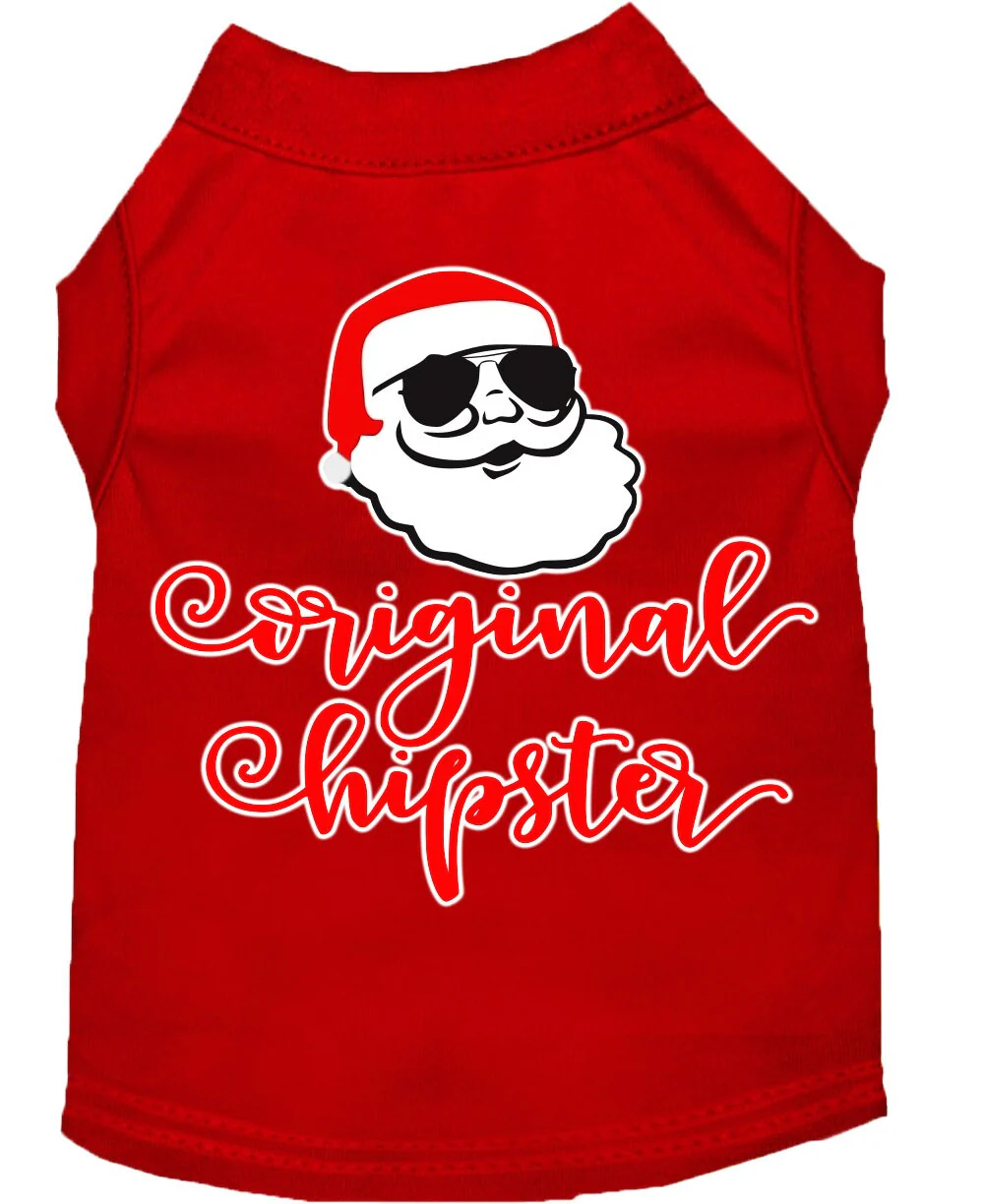 Christmas Pet Shirt "Original Hipster" - Image 8