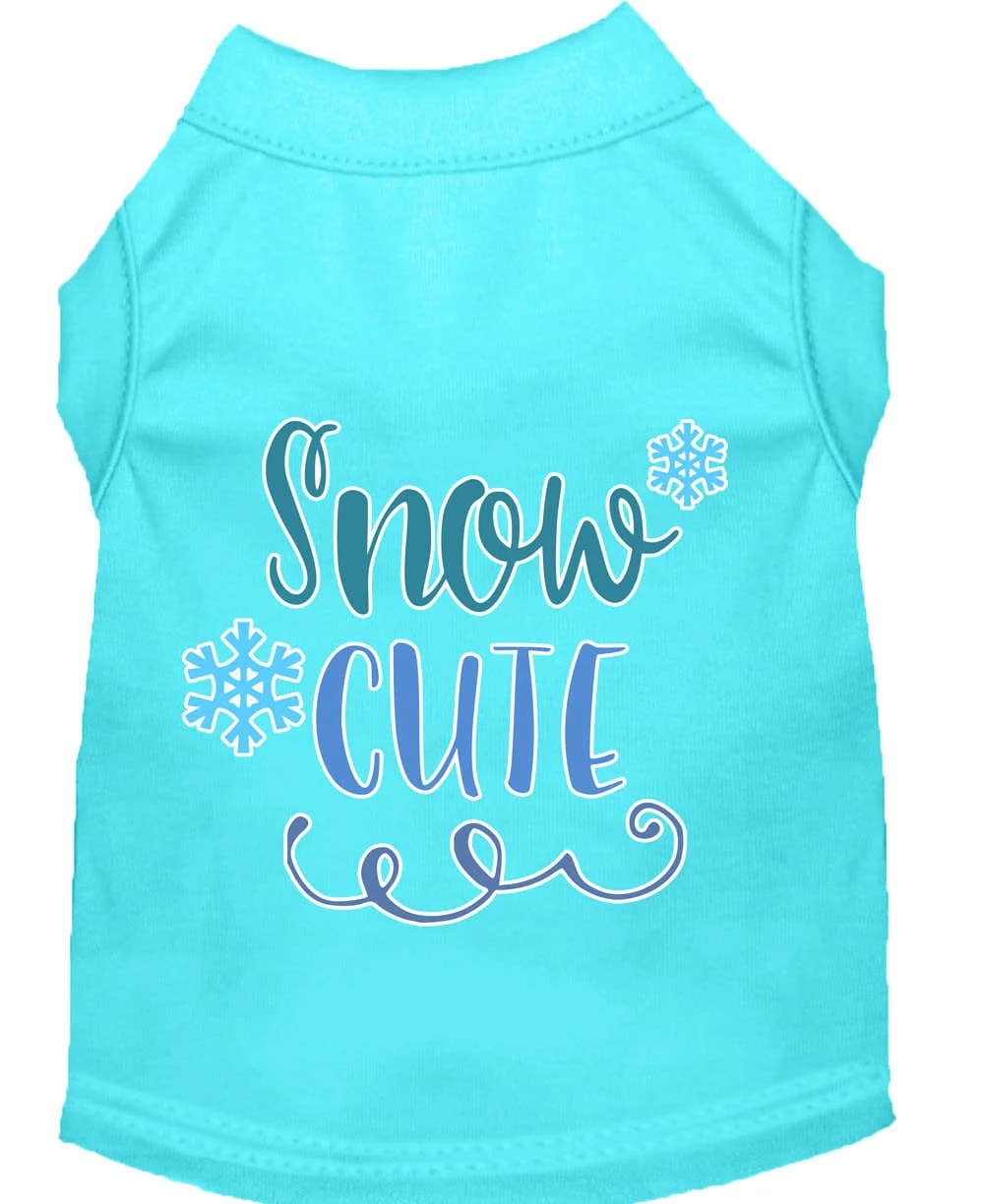 Christmas Pet Shirt "Snow Cute" - Image 3