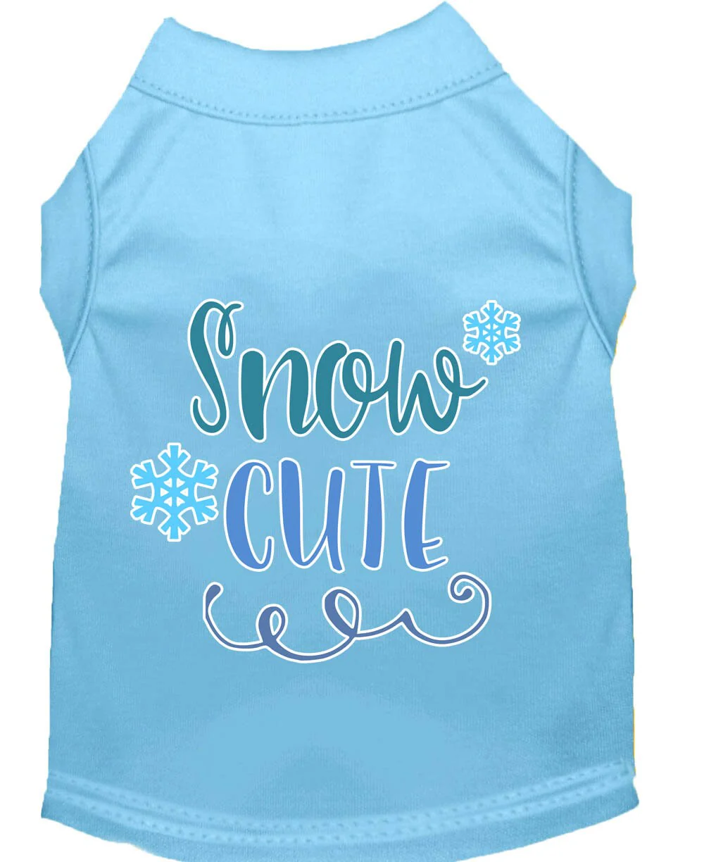 Christmas Pet Shirt "Snow Cute" - Image 4