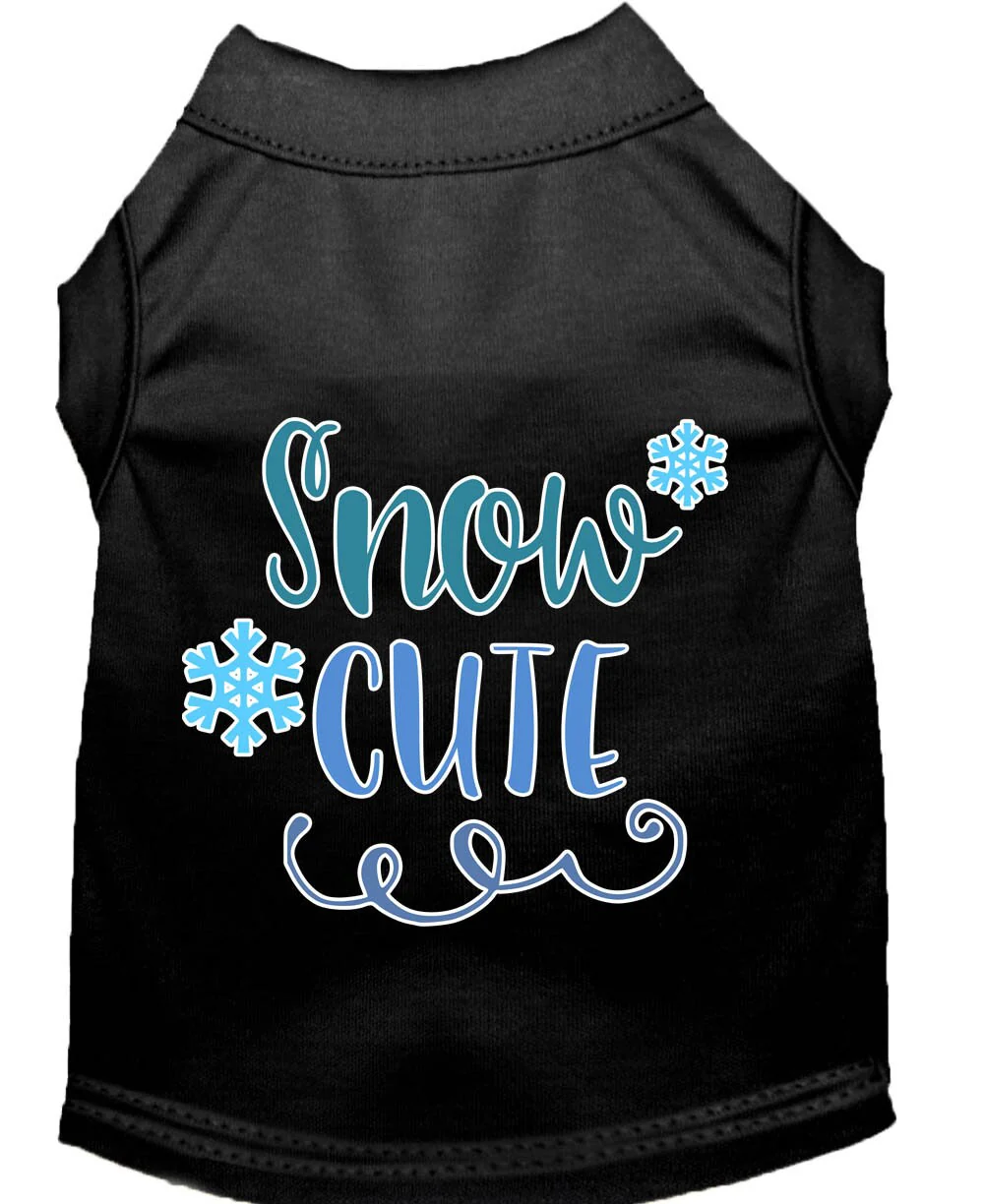 Christmas Pet Shirt "Snow Cute" - Image 5