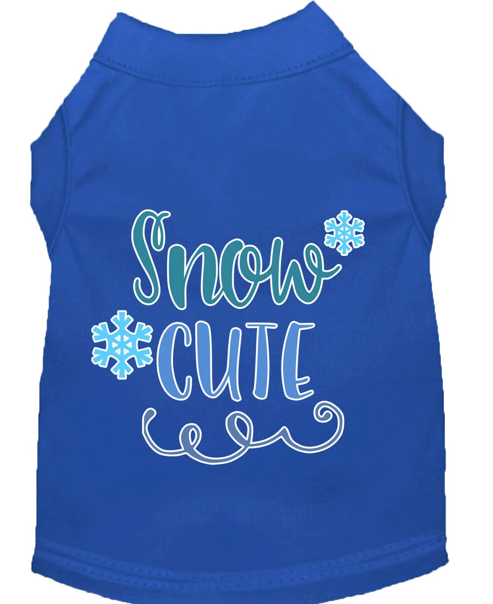 Christmas Pet Shirt "Snow Cute" - Image 6