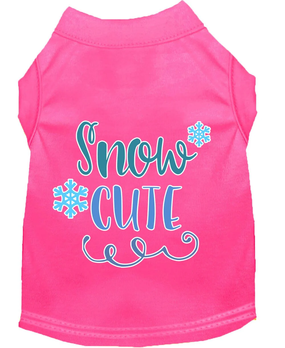 Christmas Pet Shirt "Snow Cute" - Image 7