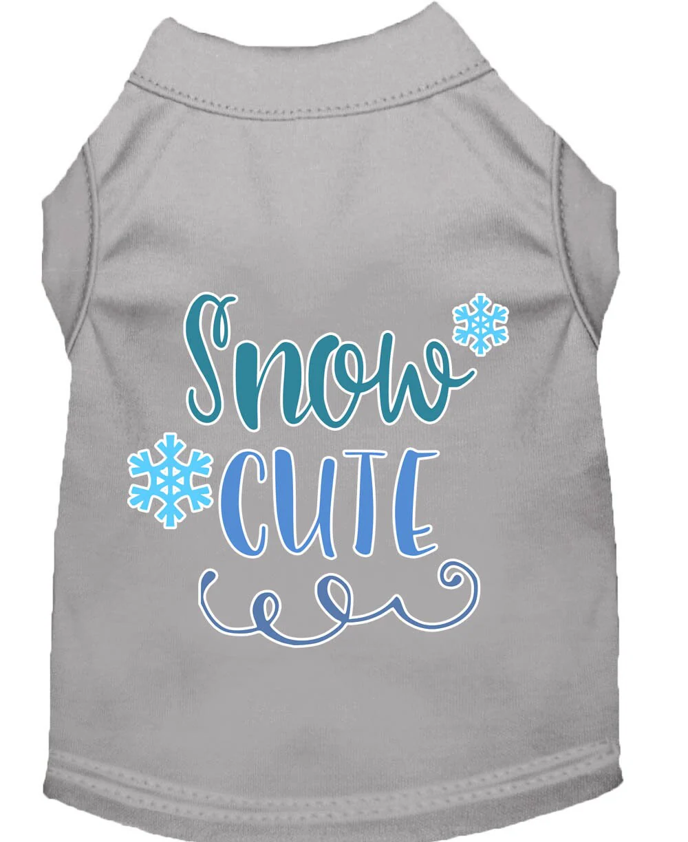 Christmas Pet Shirt "Snow Cute" - Image 8