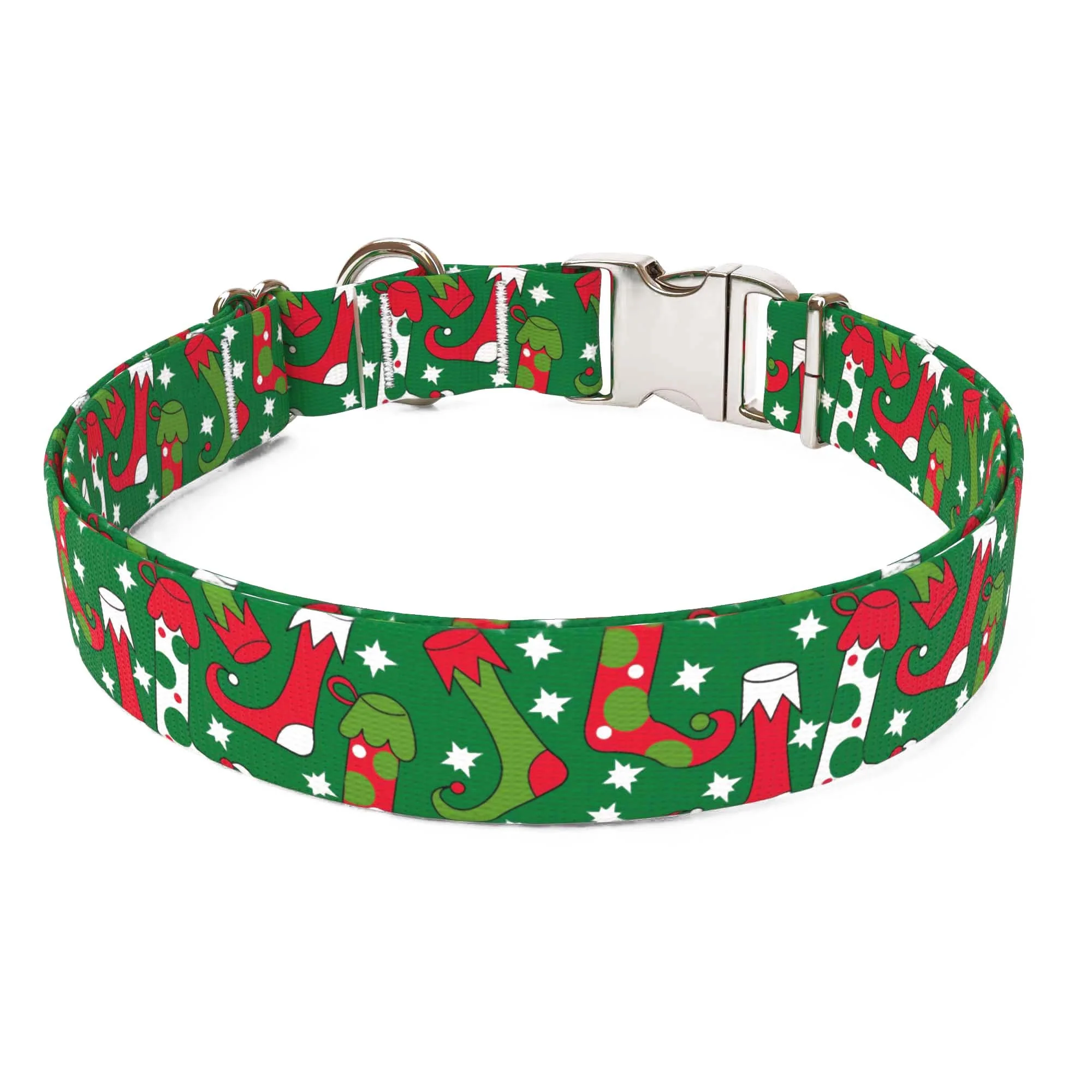 Christmas Stockings Dog Collar - Image 2