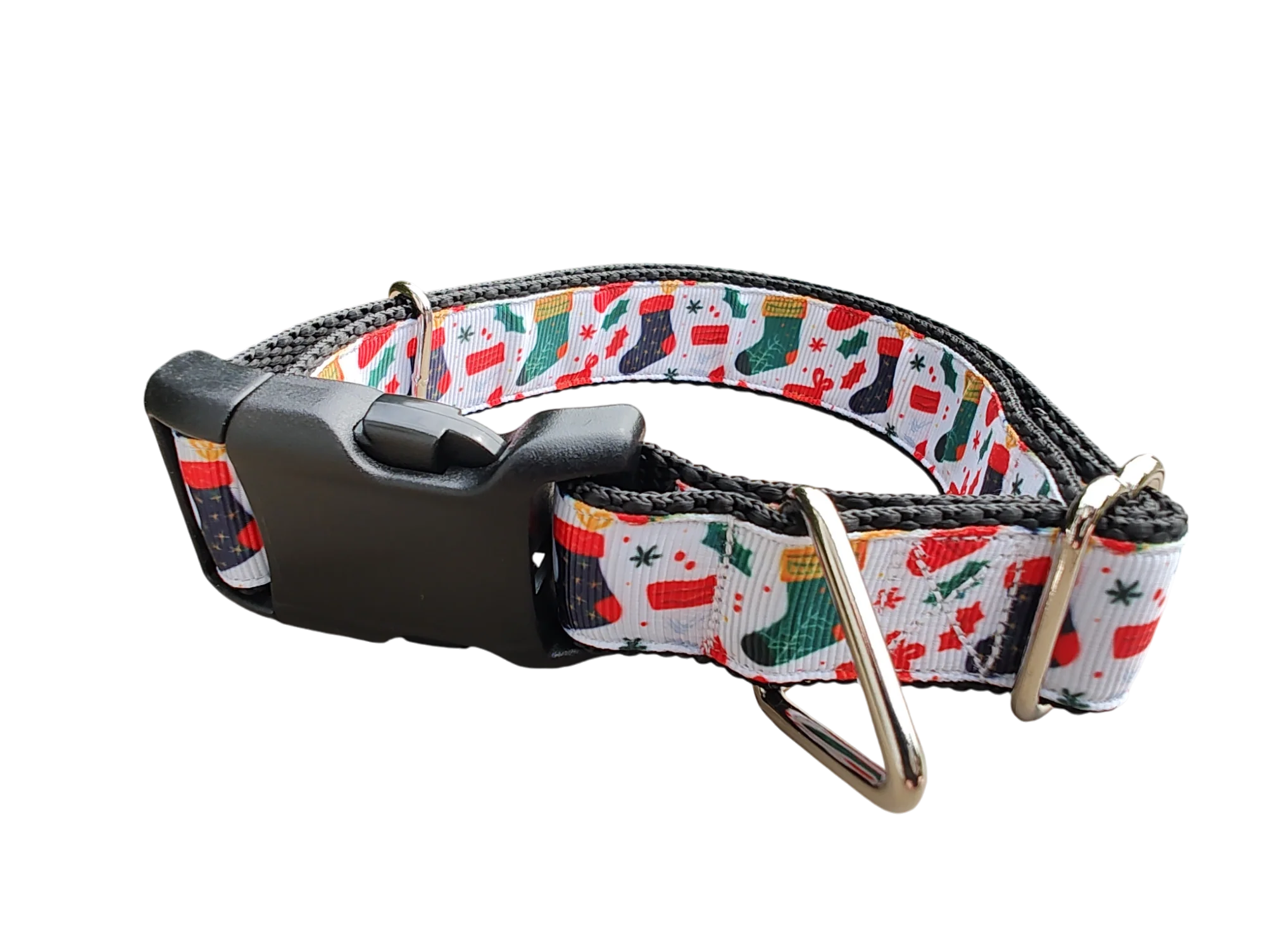 Christmas Stockings Nylon Dog Collar - Image 2