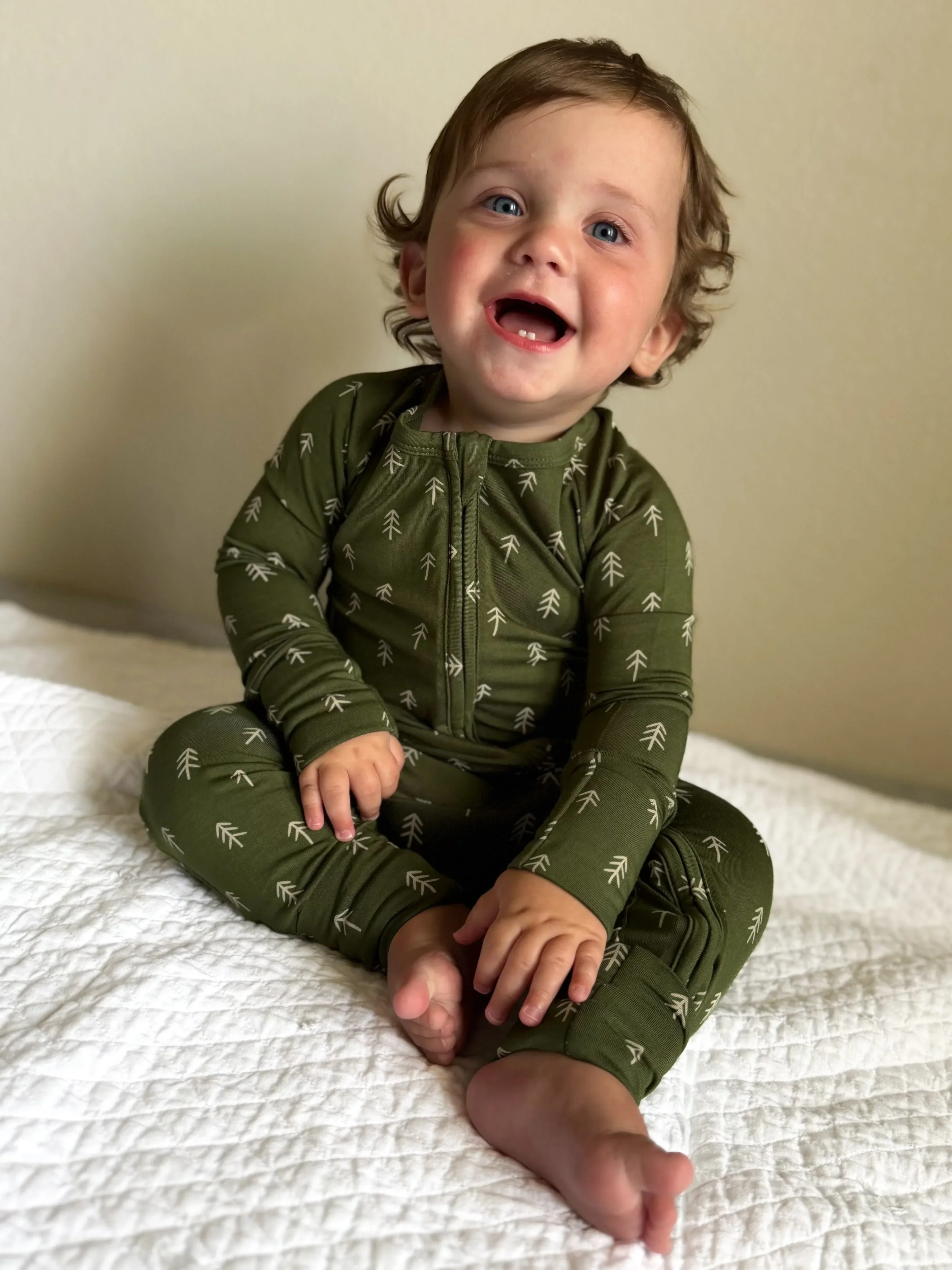 Christmas Tree Bamboo Pajamas - Zippy - Image 2