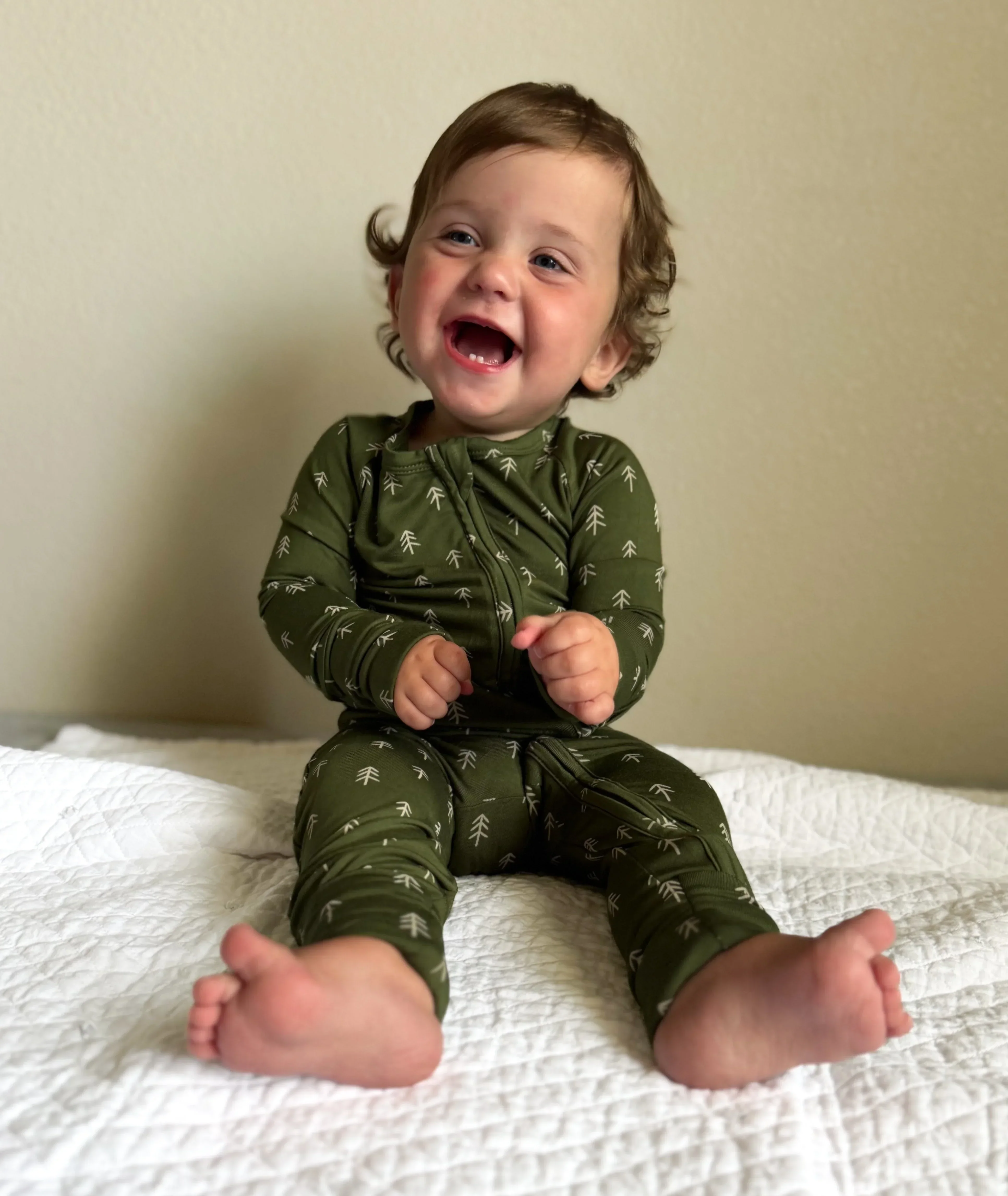 Christmas Tree Bamboo Pajamas - Zippy - Image 6