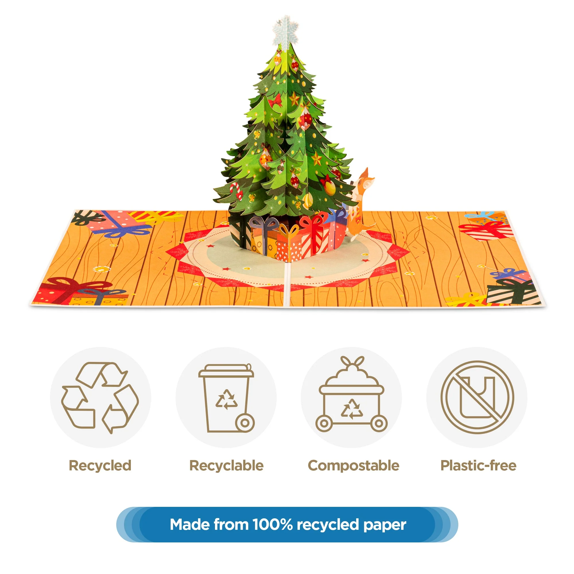Christmas Tree Pop Up Card - Image 4
