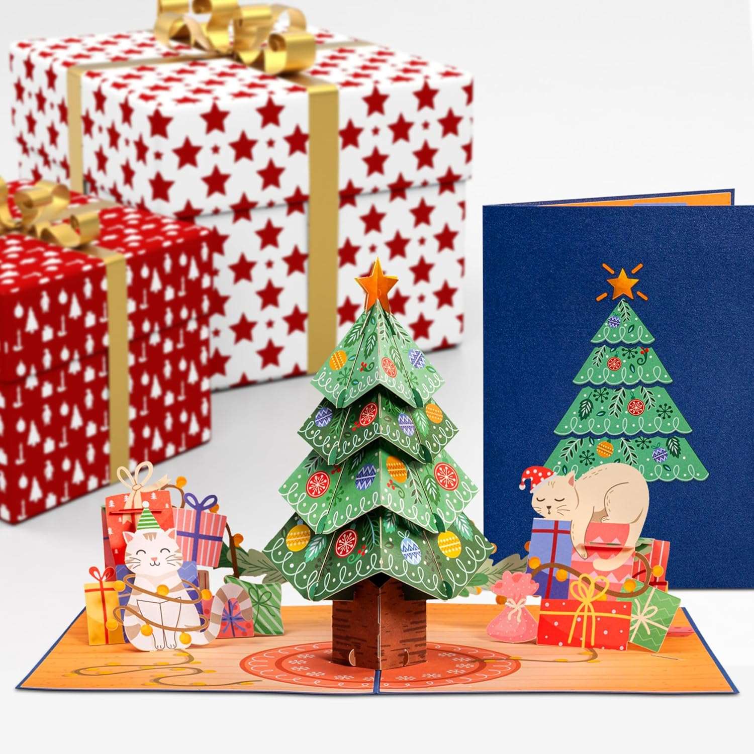 Christmas Tree Pop Up Card - Image 3