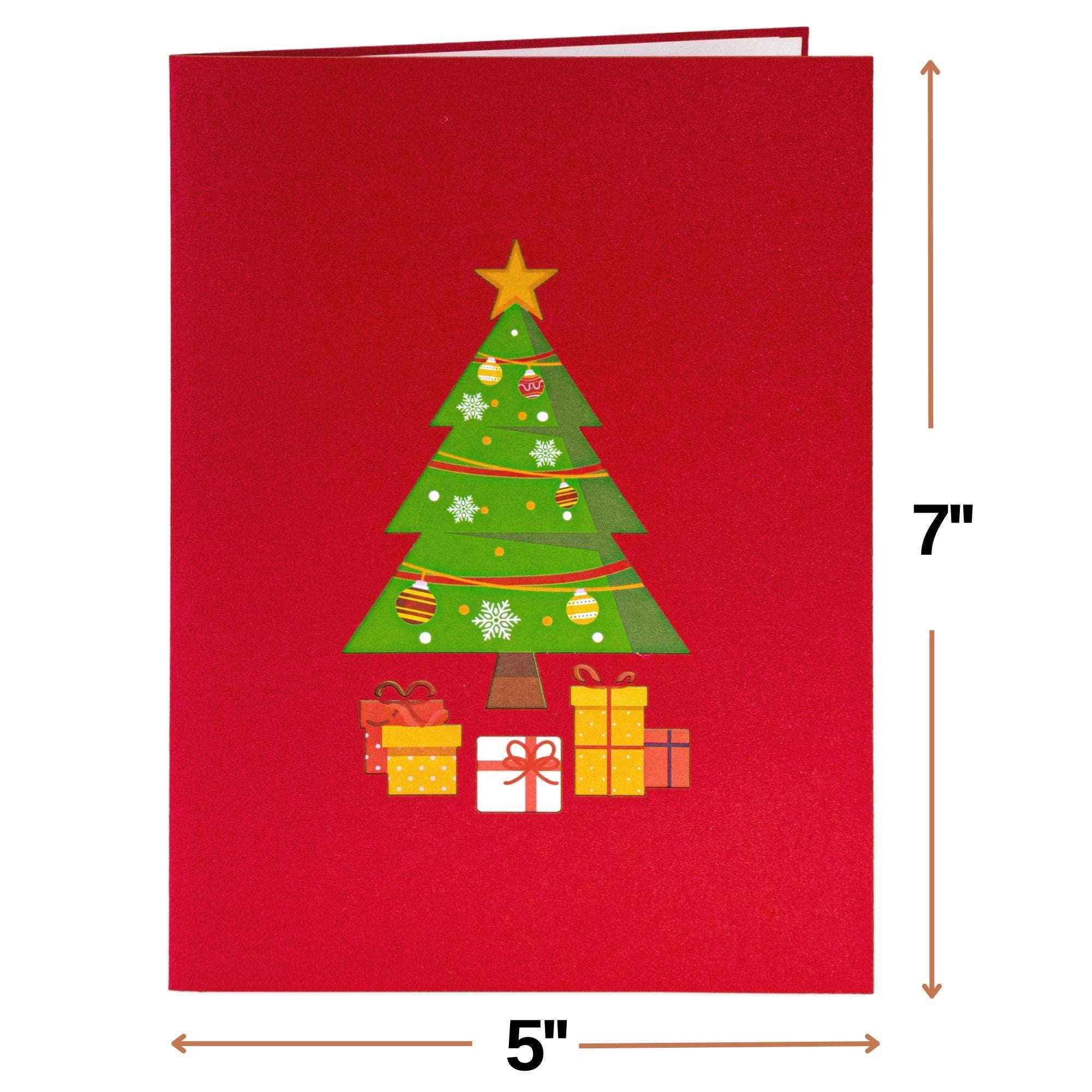 Christmas Tree Pop Up Card - Image 2