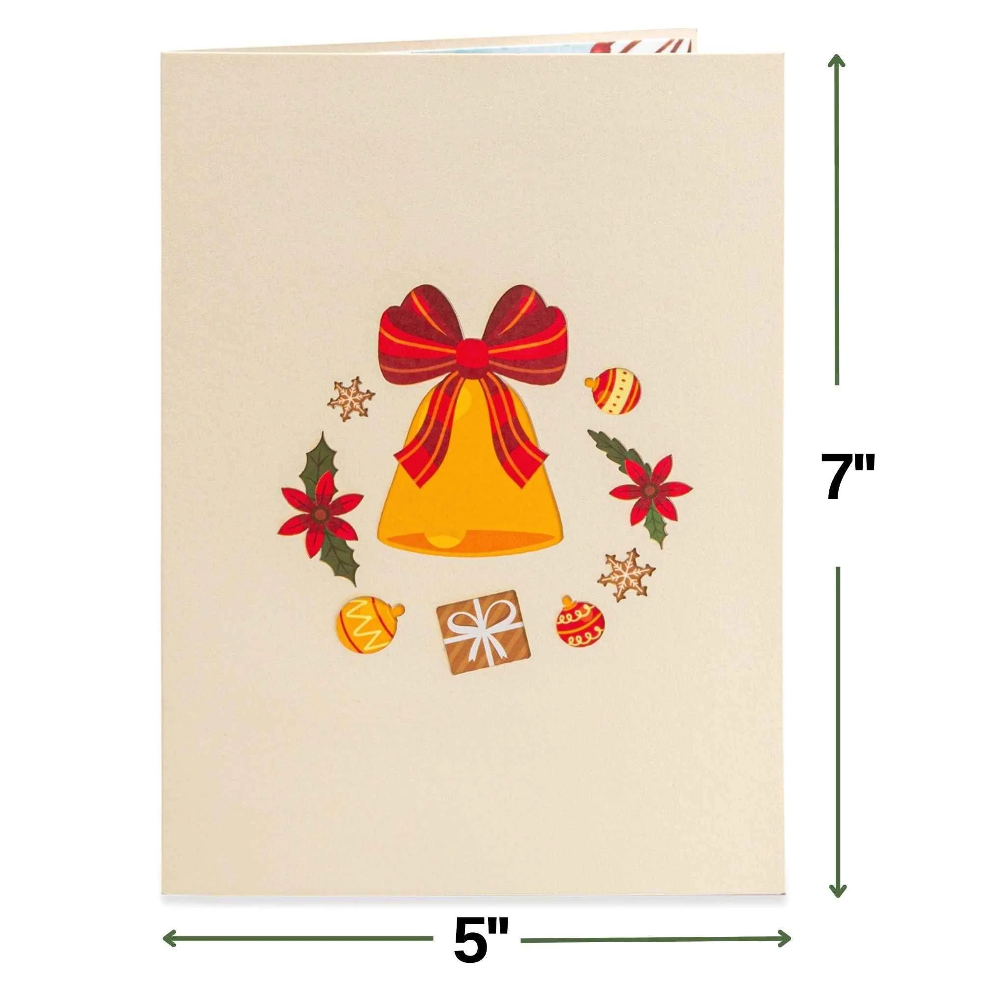 Christmas Wreath Pop Up Card - Image 2