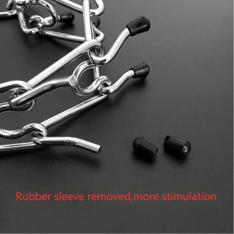 Chrome Plated Pinch Dog Collar Chain - Image 2