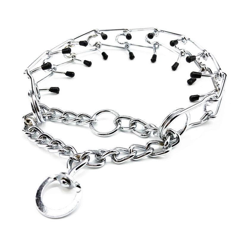 Chrome Plated Pinch Dog Collar Chain - Image 5