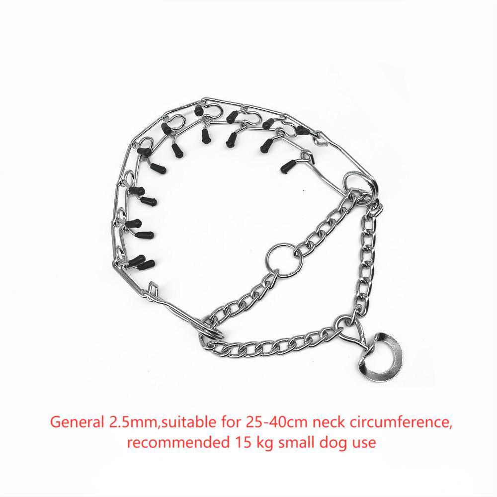 Chrome Plated Pinch Dog Collar Chain - Image 6