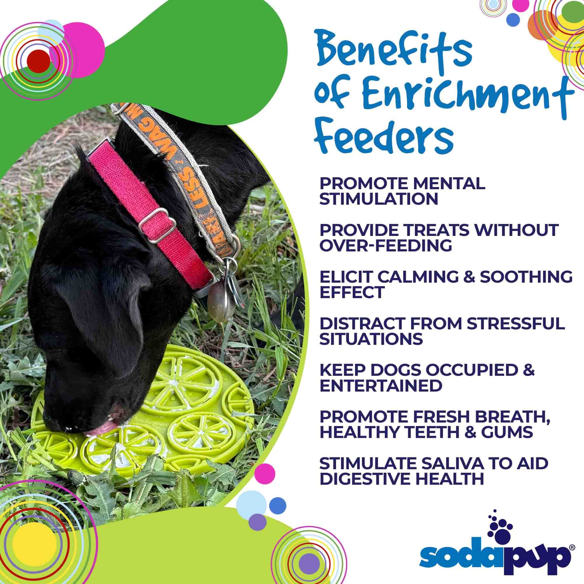 Citrus Design eMat - Enrichment Lick Mat For Dogs and Cats - with Suction Cups | USA Made - Image 4
