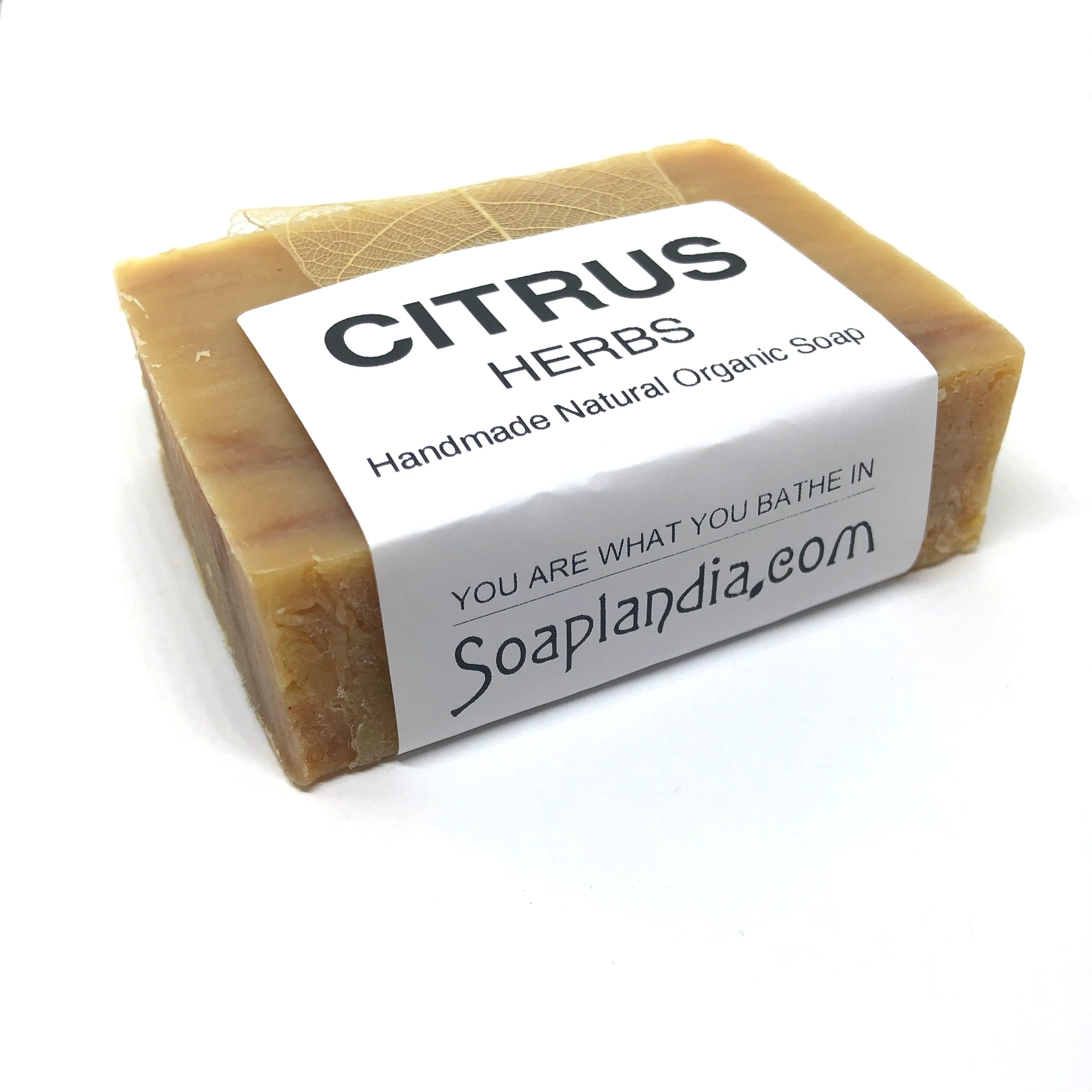 Citrus Herbs Bar Soap, Organic - Image 5