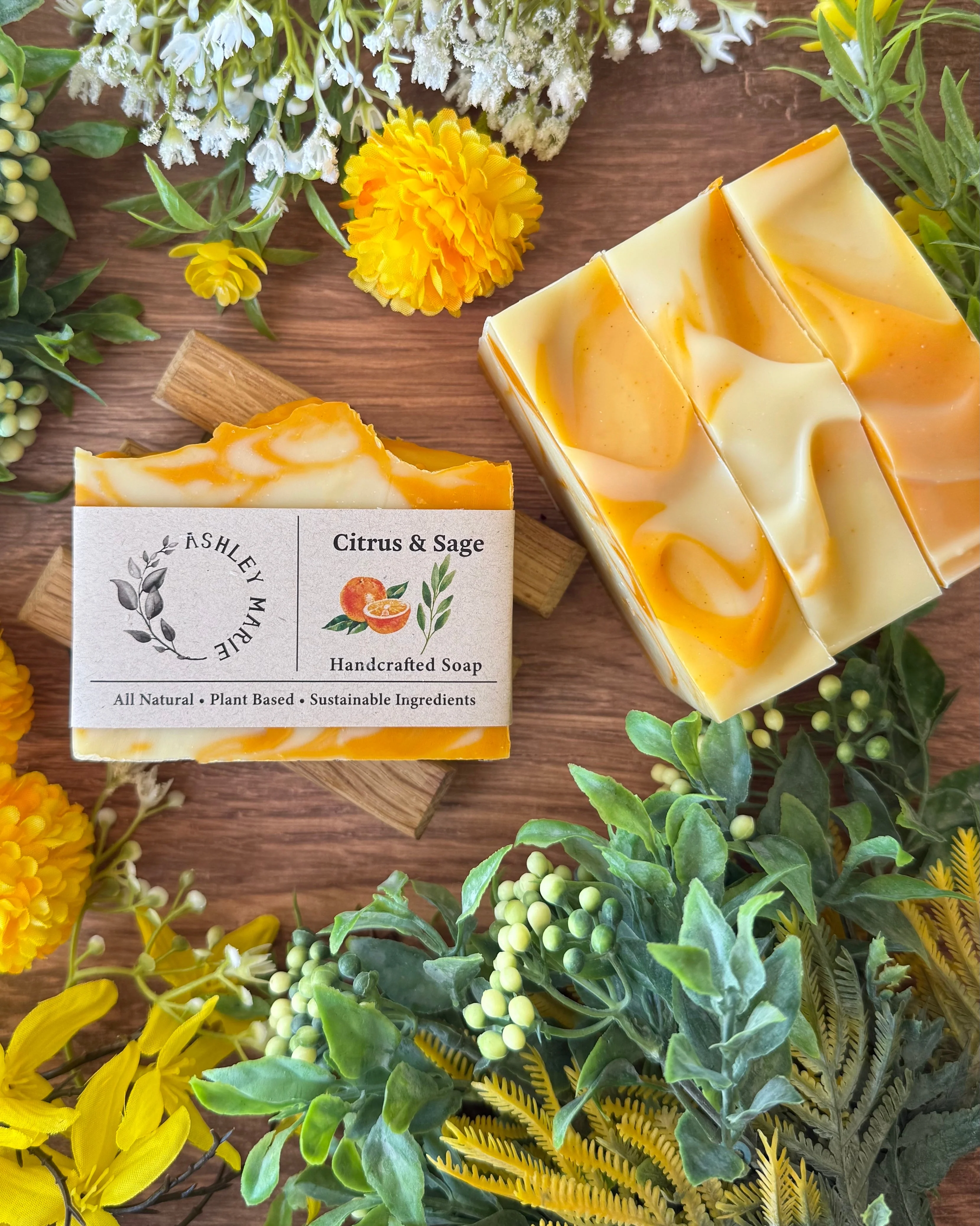 Citrus & Sage Soap Wholesale - Image 3