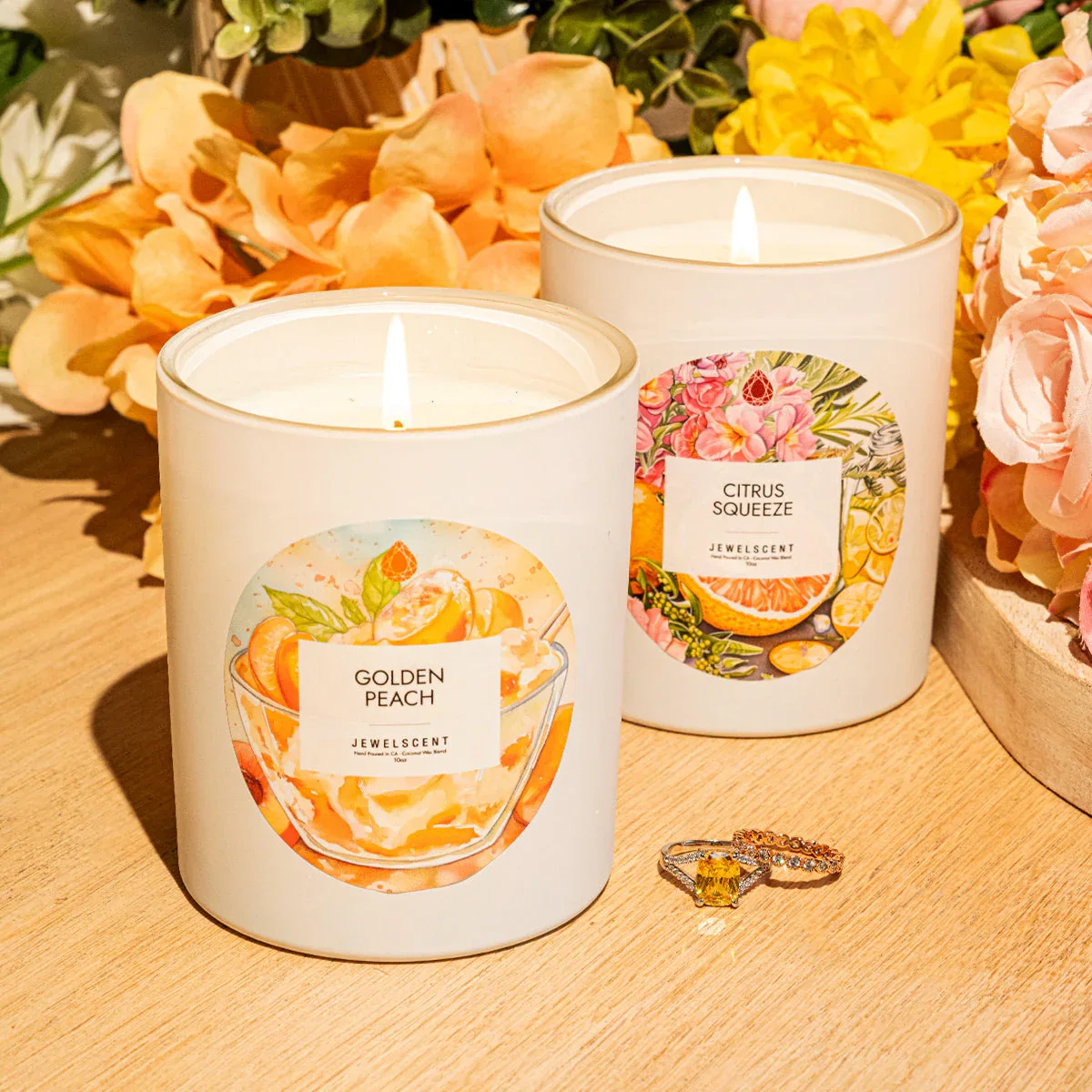 Citrus Squeeze 10oz Signature Jewelry  Candle - Image 3