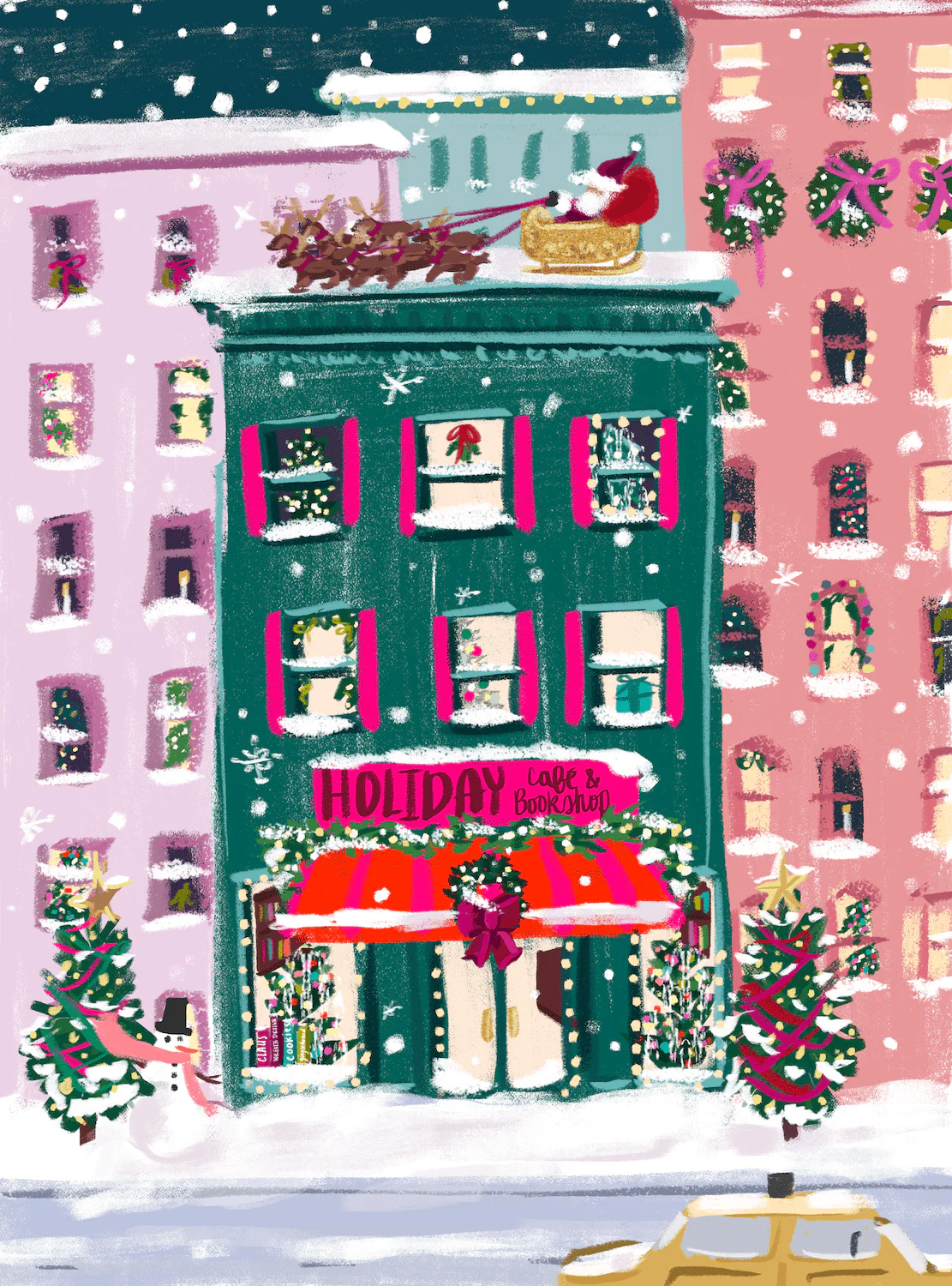 City Sidewalks 1000 Piece Jigsaw Puzzle by Puzzlefolk - Image 3