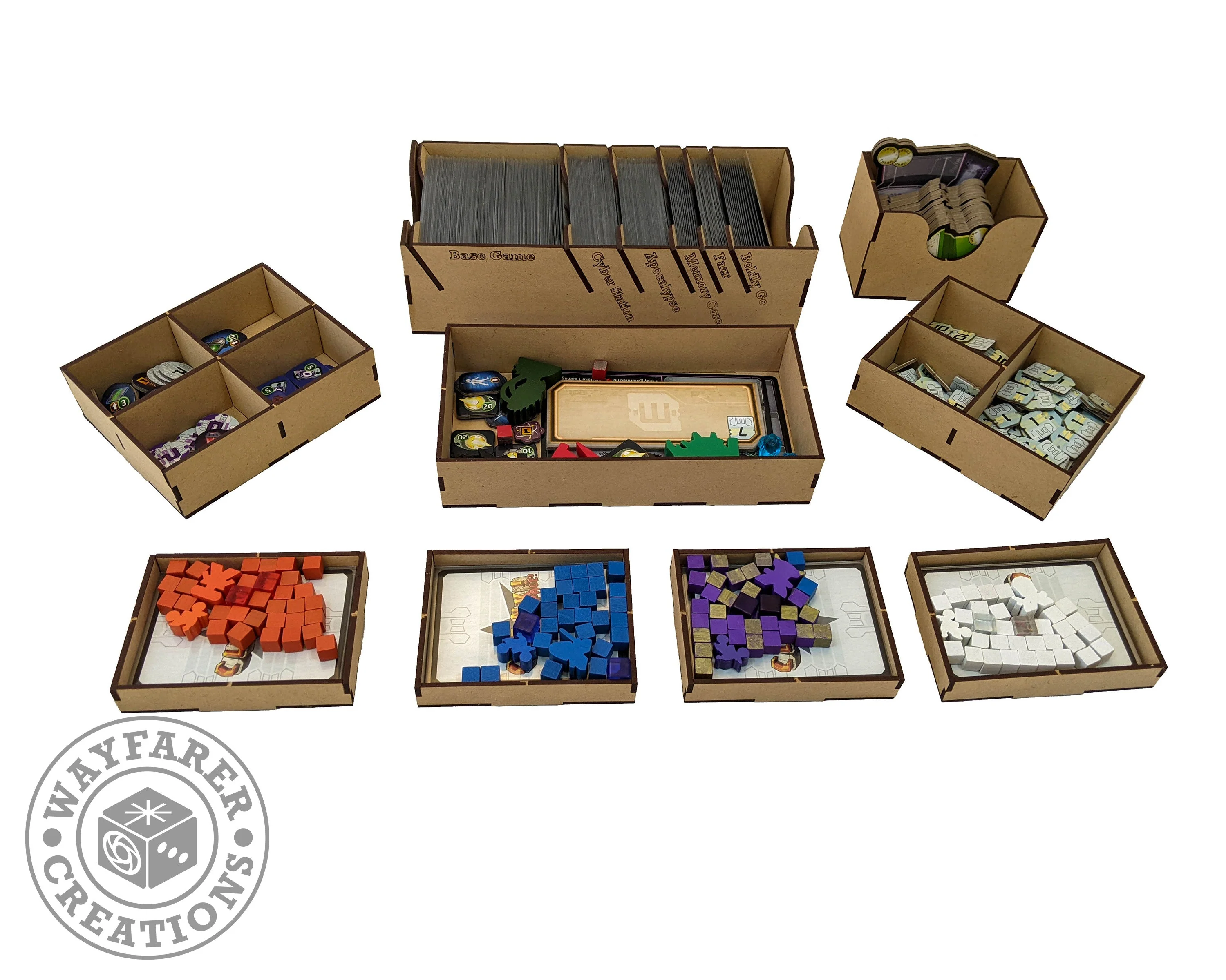 Clank! In! Space! Board Game Organizer Insert - Image 2