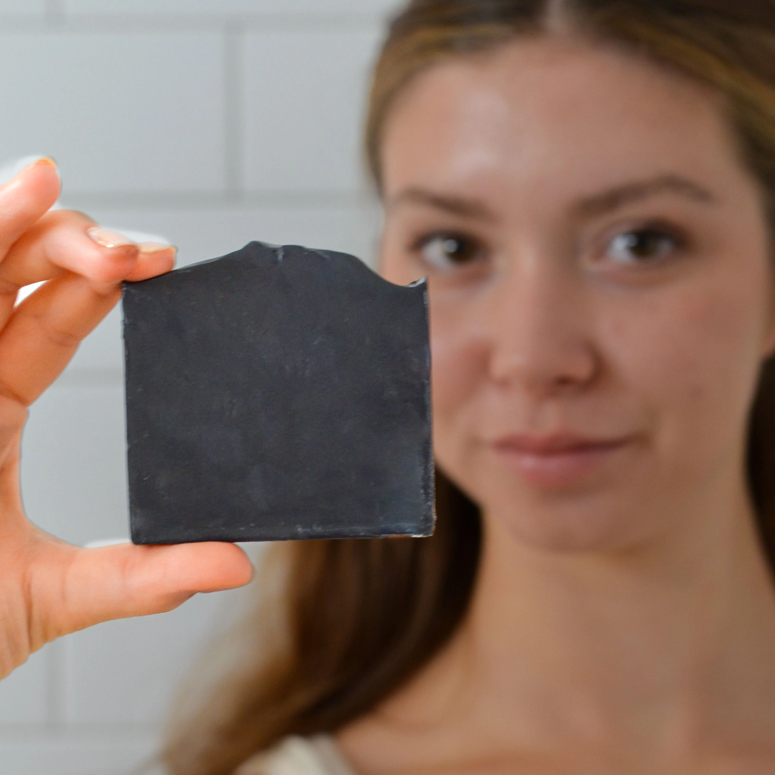 Clarifying Charcoal Bar Handmade Tallow and Goat Milk Soap Bar - Image 6