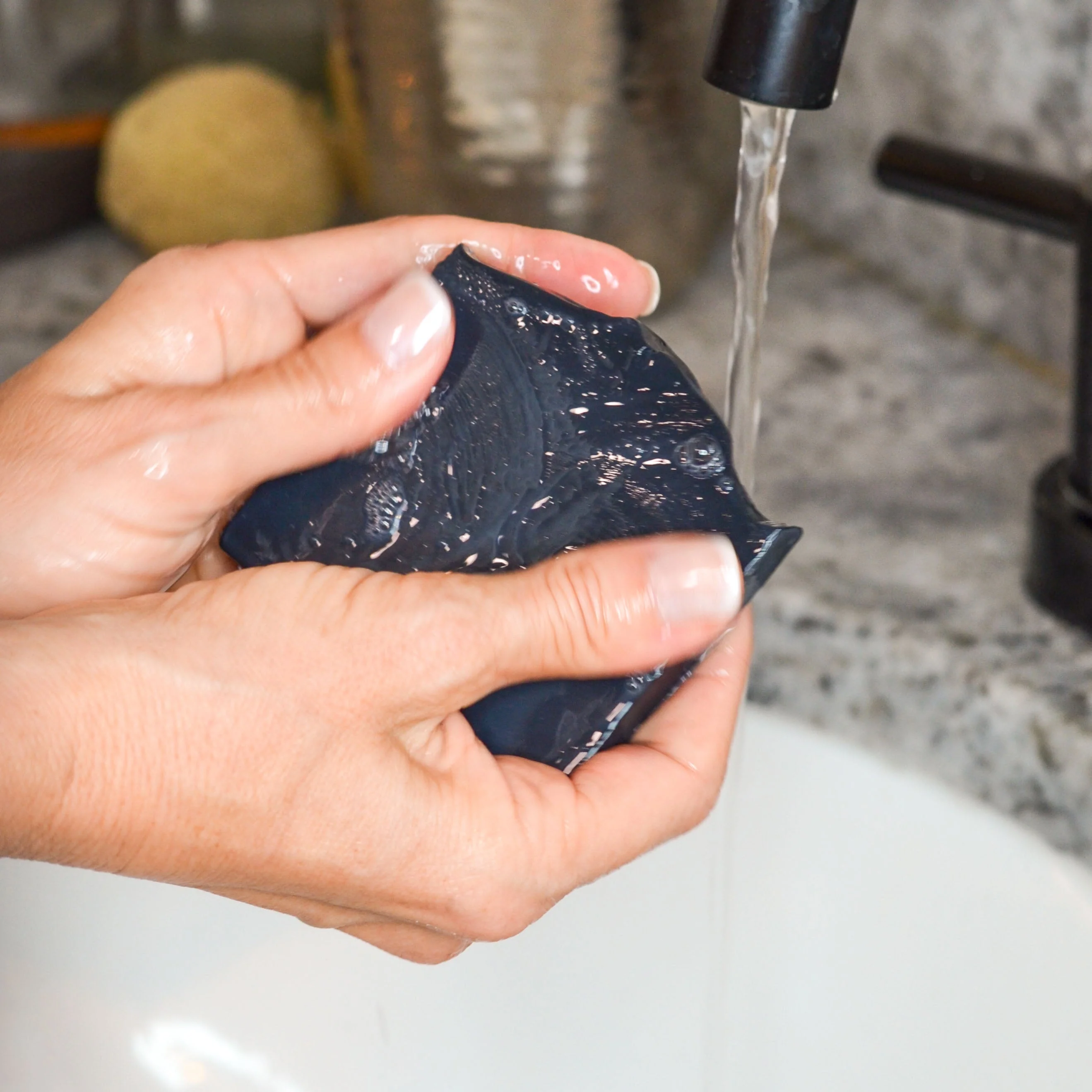 Clarifying Charcoal Bar Handmade Tallow and Goat Milk Soap Bar - Image 7
