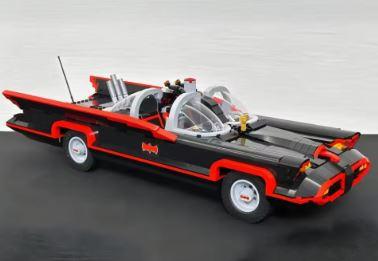 Classic Batmobile Building Block Set (1822 Pieces) 76328 - Image 2