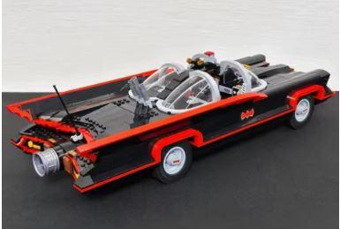 Classic Batmobile Building Block Set (1822 Pieces) 76328 - Image 3