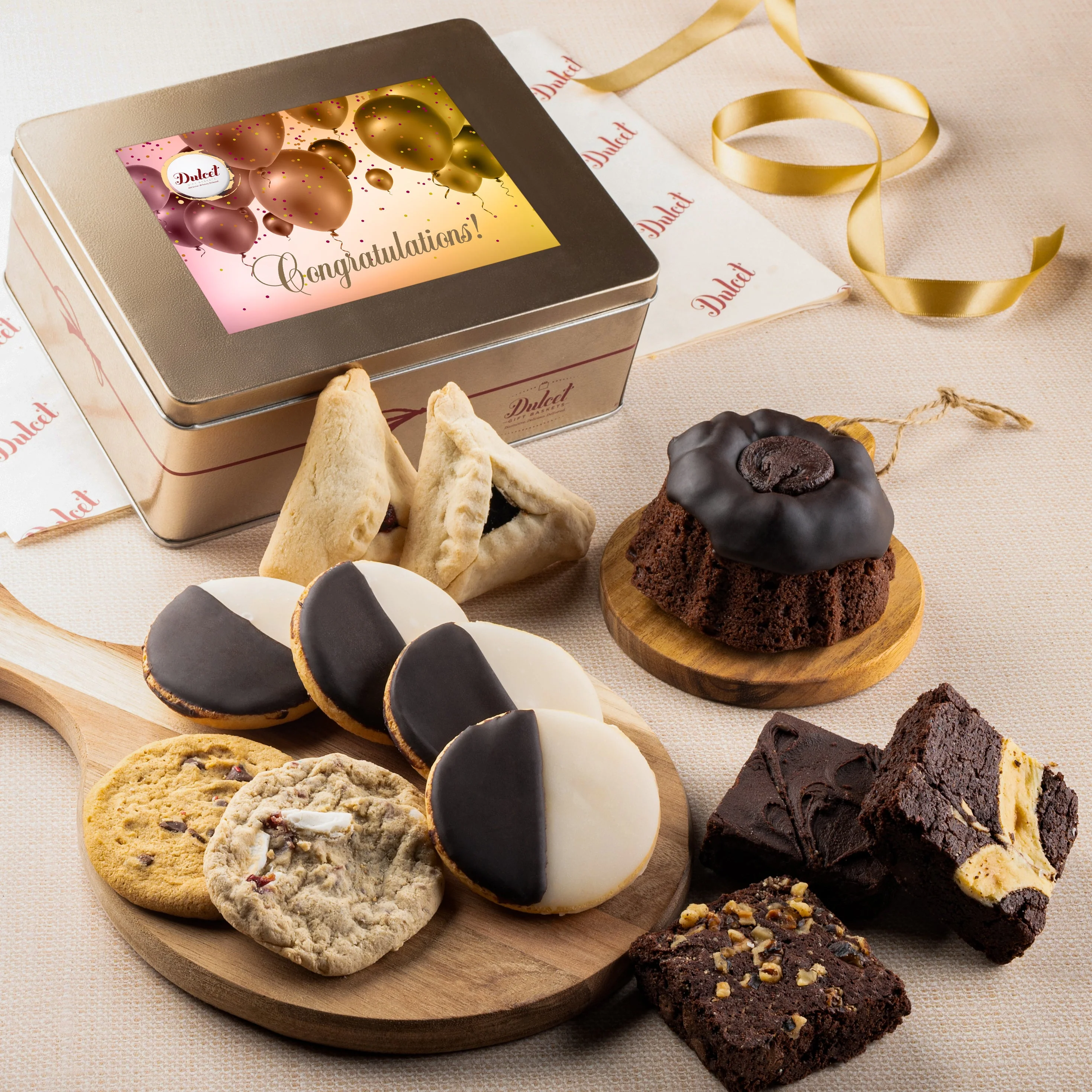 Classic Cookie and Brownie Keepsake Gift Tin - Image 11