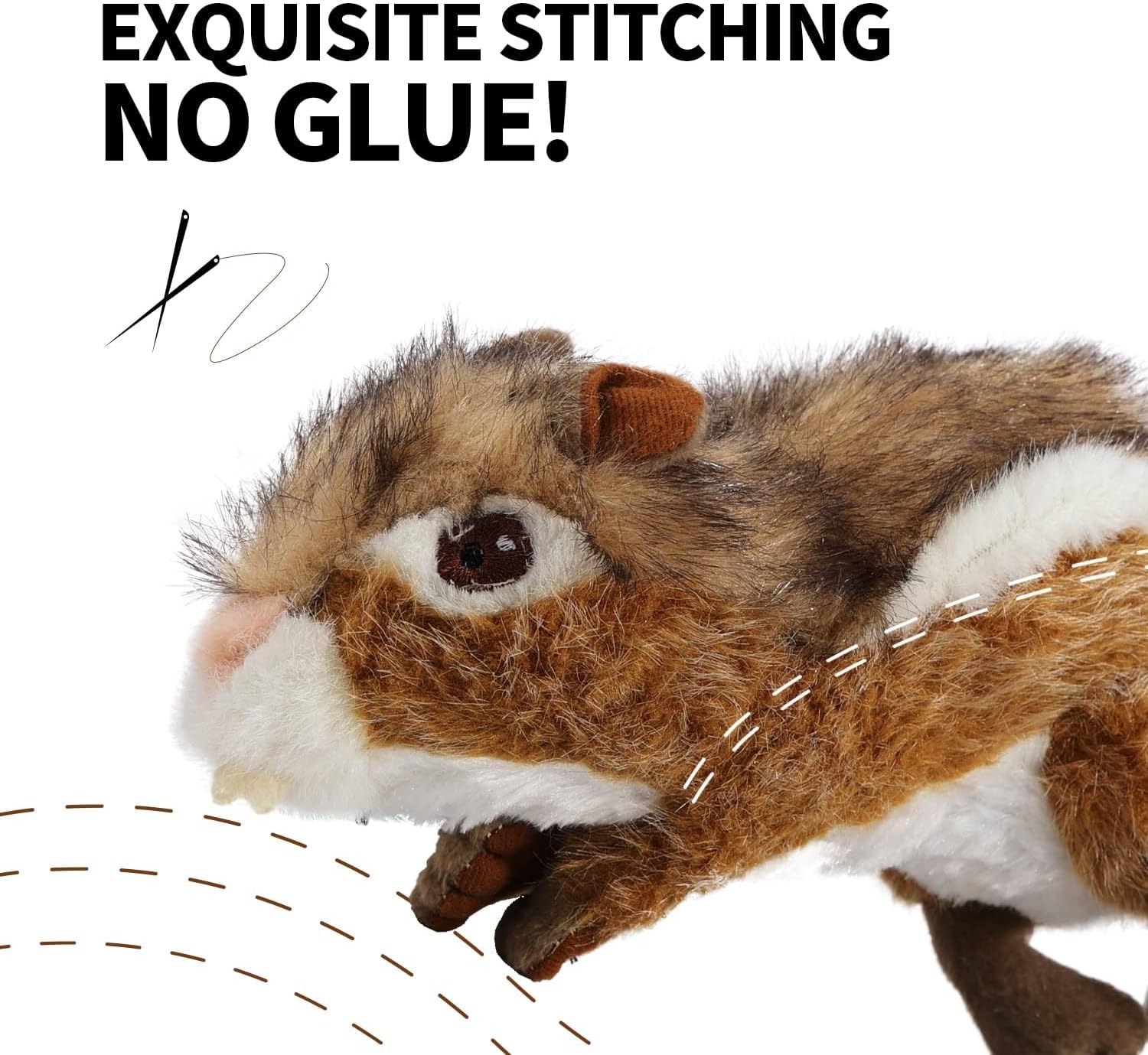 Classic - Dog Toys - Squeaky Dog Chipmunk Toys for Dogs - Image 5