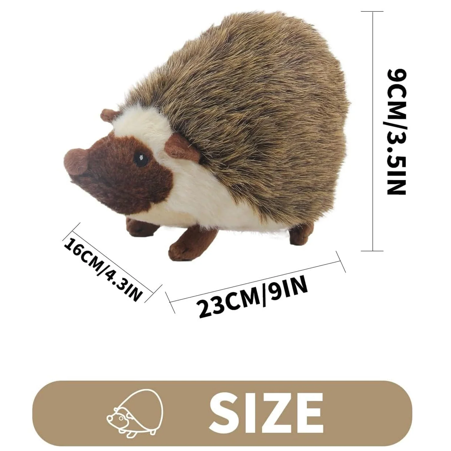 Classic - Dog Toys - Squeaky Dog Hedgehog Toys for Dogs - Image 8