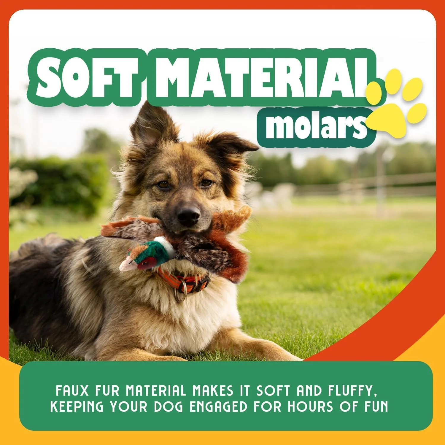 Classic - Dog Toys - Squeaky Dog Pheasant Toys for Dogs - Image 4