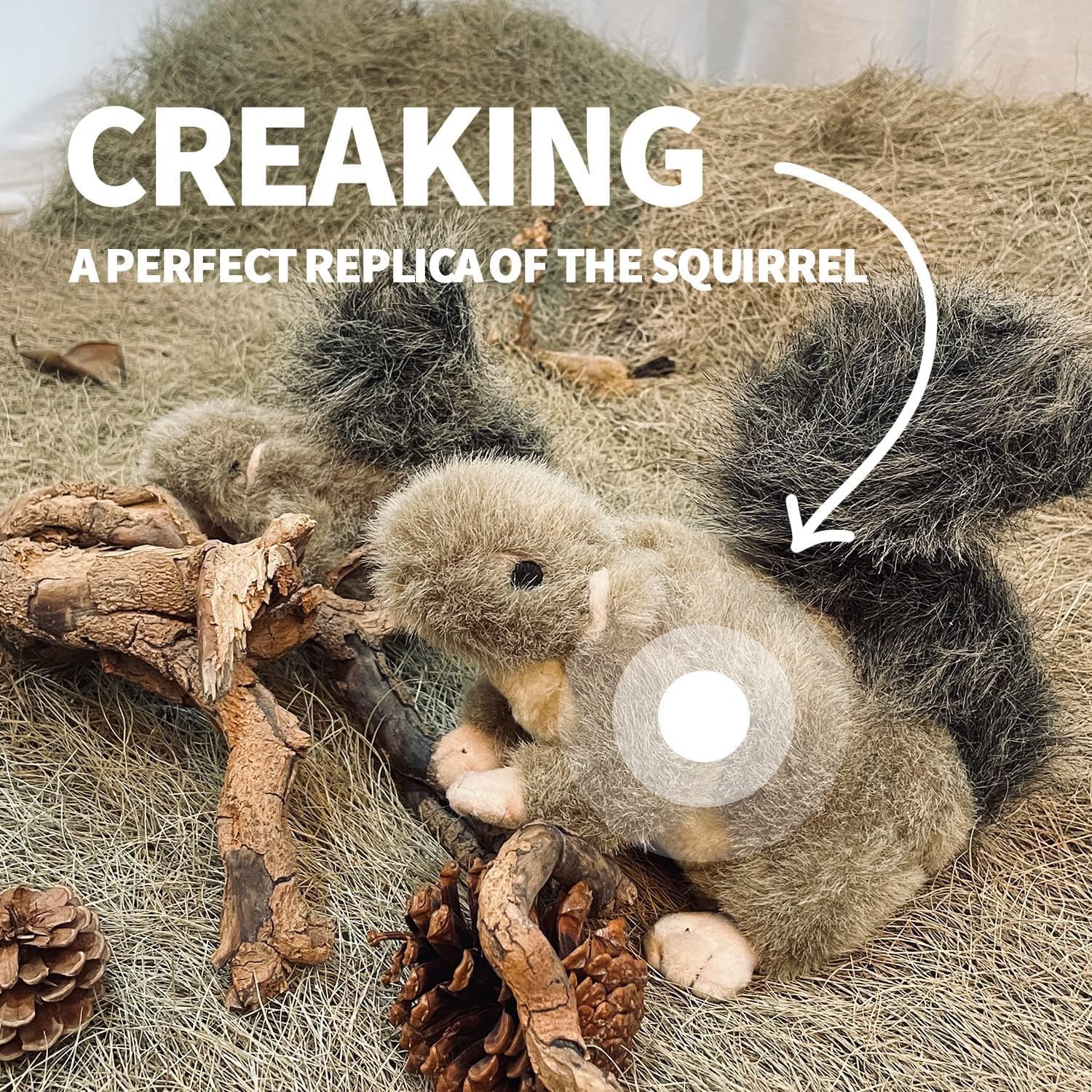 Classic Dog Toys - Squeaky Dog Squirrel Toys for Dogs - Image 4