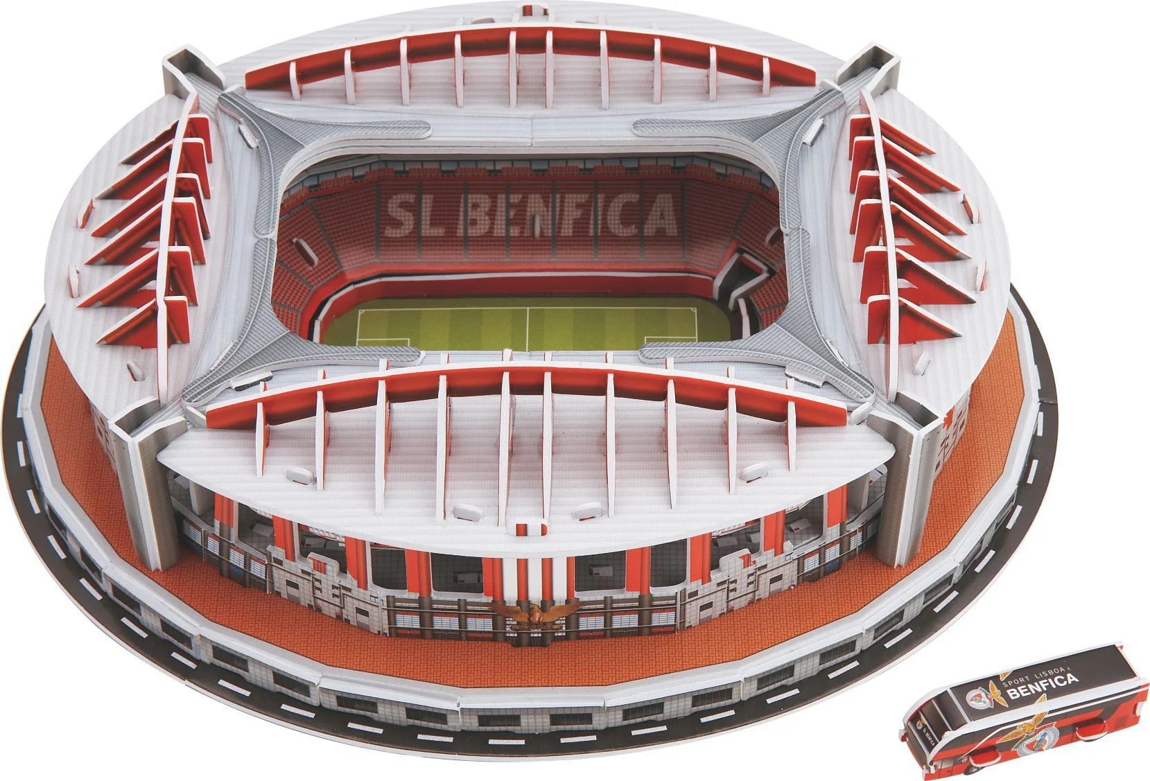 Classic Jigsaw DIY 3D Puzzle World Football Stadium European Soccer Playground Assembled Building Model Puzzle Toys For Children - Image 12
