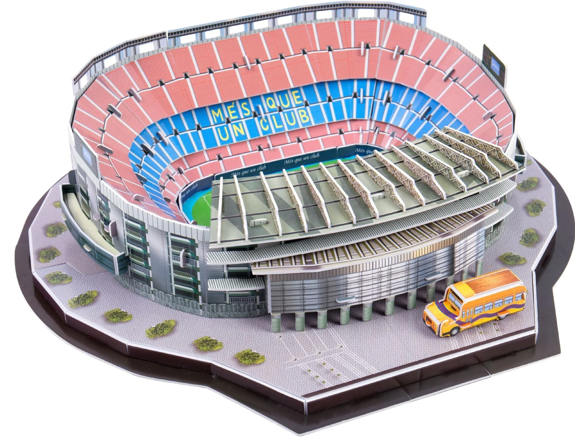 Classic Jigsaw DIY 3D Puzzle World Football Stadium European Soccer Playground Assembled Building Model Puzzle Toys For Children - Image 15
