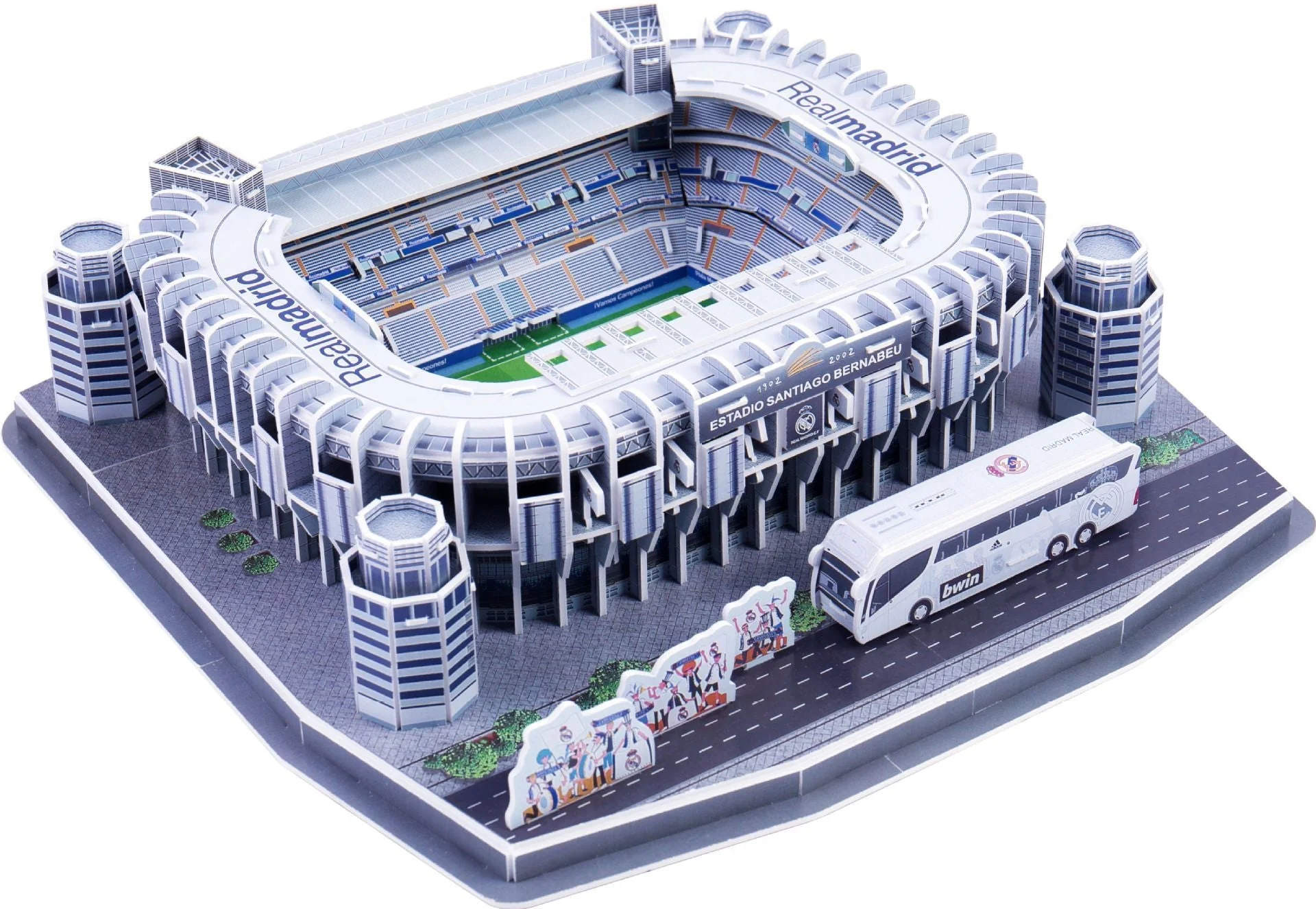 Classic Jigsaw DIY 3D Puzzle World Football Stadium European Soccer Playground Assembled Building Model Puzzle Toys For Children - Image 18