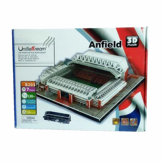 Classic Jigsaw DIY 3D Puzzle World Football Stadium European Soccer Playground Assembled Building Model Puzzle Toys For Children - Image 2