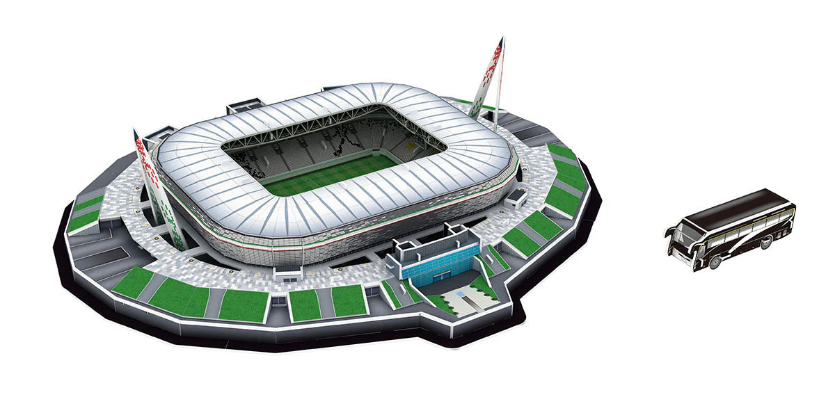 Classic Jigsaw DIY 3D Puzzle World Football Stadium European Soccer Playground Assembled Building Model Puzzle Toys For Children - Image 5