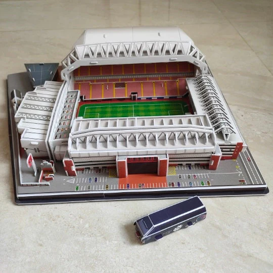 Classic Jigsaw DIY 3D Puzzle World Football Stadium European Soccer Playground Assembled Building Model Puzzle Toys For Children - Image 7