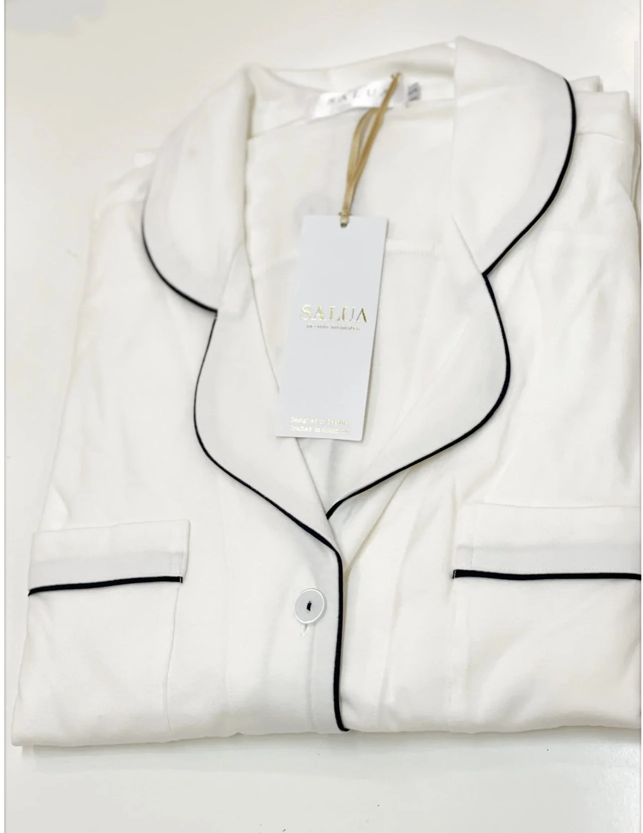 Classic Luxury Capri Pajamas in  Brushed Pima Cotton - Image 13