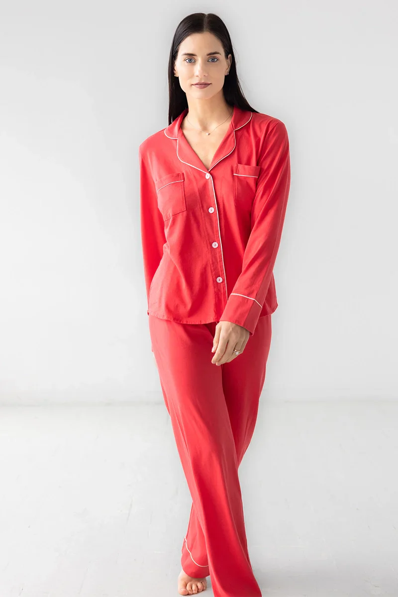 Classic Pajamas in Pima Cotton - Image 2
