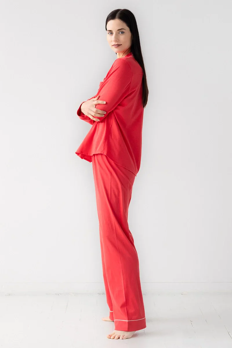 Classic Pajamas in Pima Cotton - Image 3