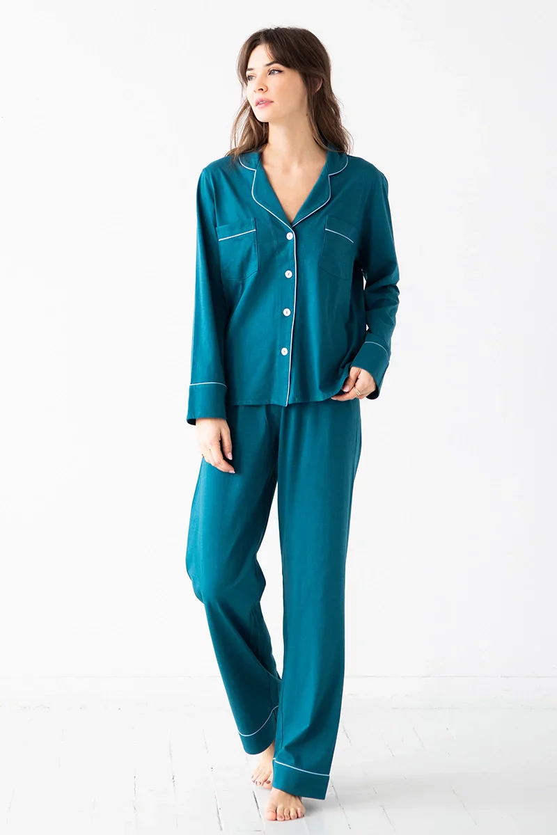 Classic Pajamas in Pima Cotton - Image 4