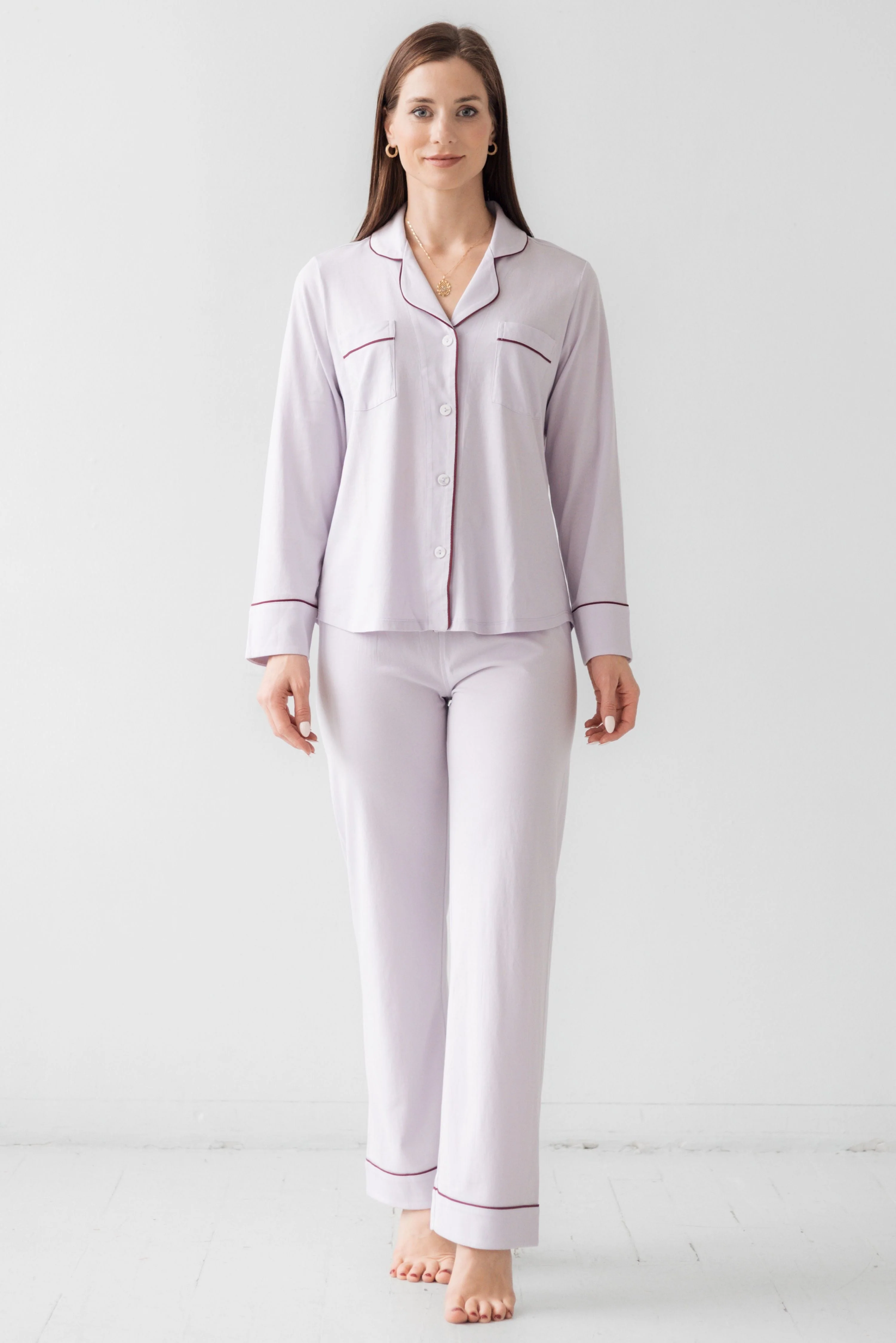Classic Pajamas in Pima Cotton - Image 7